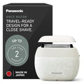 Panasonic ARC5 Palm-Sized Foil Shaver, Powerful Travel Electric Razor for Men, USB-C Charge Wet/Dry, Easy-Clean Luxury Japanese 5-Blade, Smooth & Precise Cut w/Smart Sensor (Natural Sea Stone)