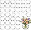 36 Pcs Fish Bowl Bubble Vase Bulk,3.5" h X 3.94" w