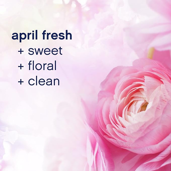 Downy April Fresh Liquid Fabric Conditioner (Fabric Softener), 10 FL OZ, pack of 12