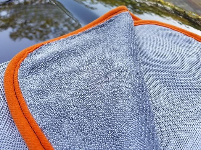CARPRO DHydrate Drying Towel: Car Wash Towel for Spotless Shine, Microfiber Edge, Lint & Tag Free, Cleaning Cloth - 28" x 40" (Pack of 1)