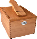 FOOTMATTERS Shoe Shine Valet Box - Hardwood Boot & Shoe Care