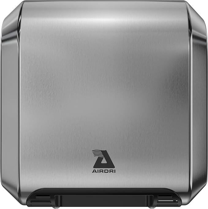 ComfortDRI Automatic Warm Air Hand Dryer - 1.7kW Low Noise Motor - 15-Second Dry Time - 67dBA Noise Output - ADA Compliant - Ideal for Small Workplaces - Stainless Steel