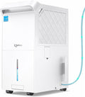 6,000 Sq.Ft Most Efficient Energy Star 2025 Dehumidifier with Pump,Vellgoo Max 140 Pint/D Smart Compressor Dehumidifier for Basement with Drain Hose, for Home,Large Rooms