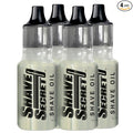 Shave Secret Shaving Oil - The Most Comfortable and Smoothest Shave Ever! 18.75Ml - 4 Pack