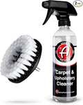 Adam's Polishes Carpet Drill Brush Combo - A Cleaning Tool Attachment For Scrubbing/Cleaning Carpet, Upholstery, Leather Seats & Chairs, Floor Mats, Trunk, Furniture, Interior Boat, RV & Accessories