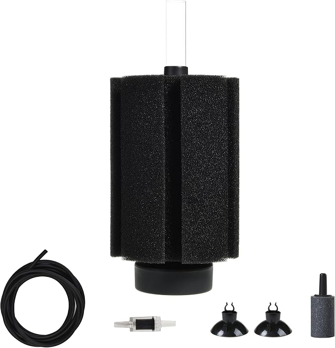 ALEGI Aquarium Large Sponge Filter 100 Gallon, 80 Gallon Sponge Filter with Air Stone for Large Fish Tank (1 pcs)