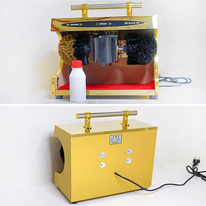 Fully Automatic Induction Shoe Polishing Machine for Home & Hotel Lobby – Electric Shoe Cleaner for Effortless Shine & Maintenance, Ideal for Public Spaces