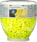 3M Ear Plugs, E-A-Rsoft Yellow Neons 391-1005, Bottle of 400 Pair of Disposable Earplugs, Slightly Longer, Uncorded, 33 NRR, Tapered Cylinder Shape, Slow Recovery Foam