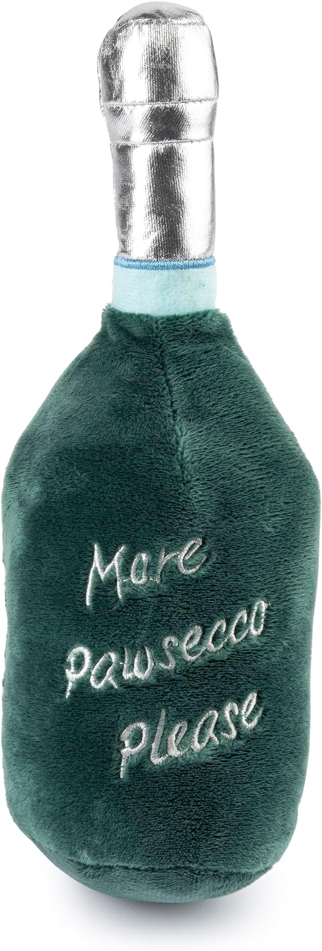 Haute Diggity Dog LaBarka Pawsecco, Plush Designer Dog Toys with Interactive Squeaker, Stimulating Pet Enrichment, Machine-Washable & Safe Materials for All Breeds, One Size