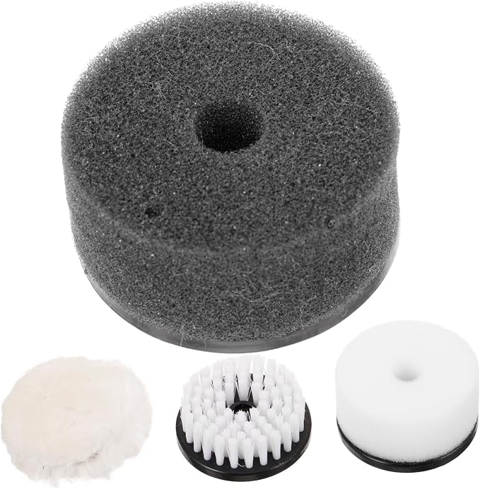 Homoyoyo 16pcs Shoe Polishing Kit Complete Cleaning Brush for Shoes Includes Dust Brush and Sponge for Care