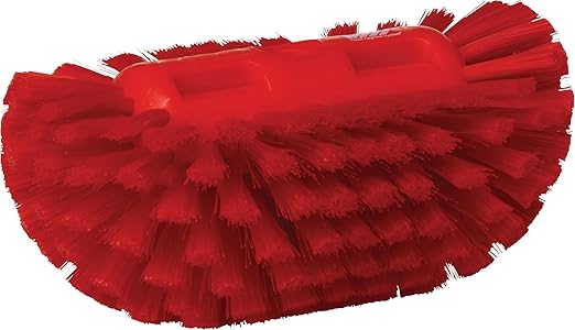 Vikan 70394 Brush,Tank,Medium,5.5",PP/PBT,Red