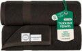 SALBAKOS 2-Piece 100% Turkish Cotton Bath Towels, X-Large 35x70, Chocolate | Oversized Bath Sheet Towel for Bathroom & Beach, Thick, Super Soft, Highly Absorbent, Premium Hotel Quality, Made in Turkey
