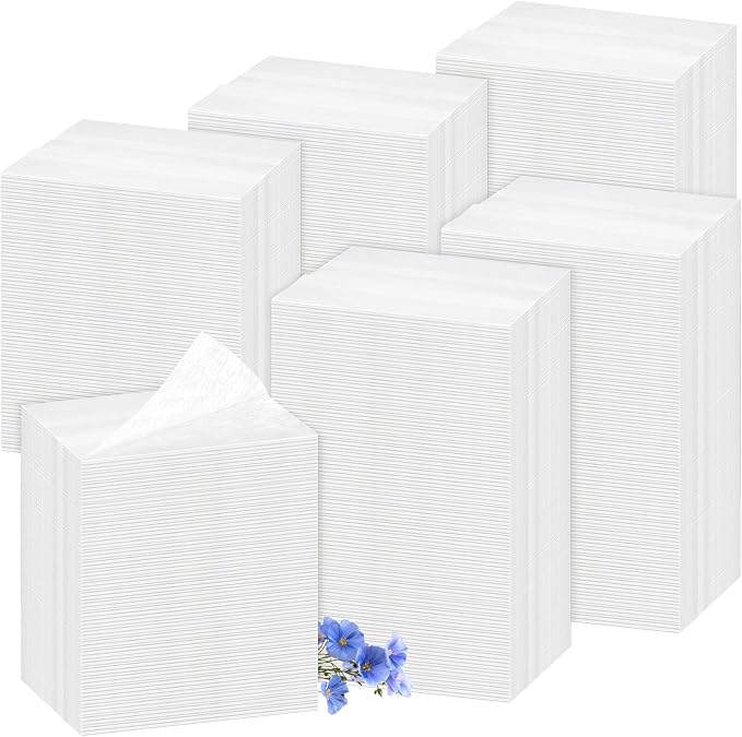 600 Count Dryer Sheets Bulk Fabric Softener Fresh Linen Scent, Fresh Dryer Sheets Naturally Softens and Removes Static Cling, Ideal for Large Households, Sensitive Skin