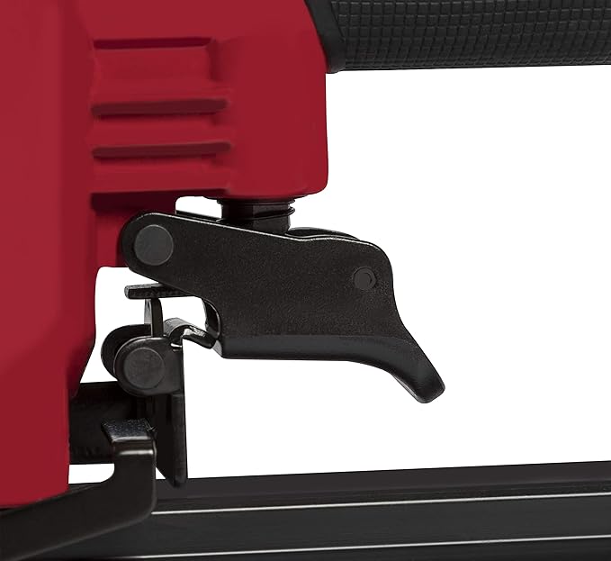 Arrow PT50 Oil-Free Pneumatic Staple Gun,Professional Heavy-Duty Stapler for Wood,Upholstery,Carpet,Wire Fencing,Fits 1/4”,5/16”,3/8",1/2",9/16” Staples,Red,(Pack of 3)