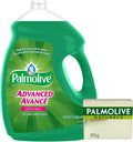 Palmolive Advanced Dish Liquid, Dishwashing Liquid, Dish Soap Refill, Original Scent, Green 145oz Soap Bar
