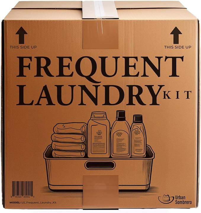 Urban Sombrero Kits - Frequent Laundry Kit, Essential Laundry Care For Frequent Use