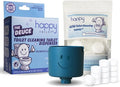 Happy Toilet Cleaner Original Deuce Bundle Tablets (12ct) For Kohler & Canister Flush Systems - Easy Install Toilet Bowl Tablet Holder Automatic Toilet Bowl Cleaner