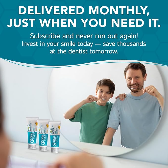 Kids Toothpaste No Fluoride; Non-Toxic Remineralizing Nano Hydroxyapatite Toothpaste Made by Dentist with Xylitol for kids Cavity Protection & Gums, Safe to swallow for Children/Toddlers, Yummy Orange