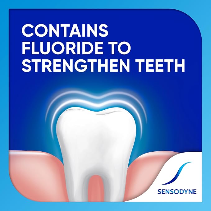 Sensodyne Complete Protection Extra Fresh Toothpaste, 3.4 oz (Pack of 2) | For Gingivitis, Sensitive Teeth Treatment, Extra Fresh, Convenient Travel Sizes Within TSA Requirements