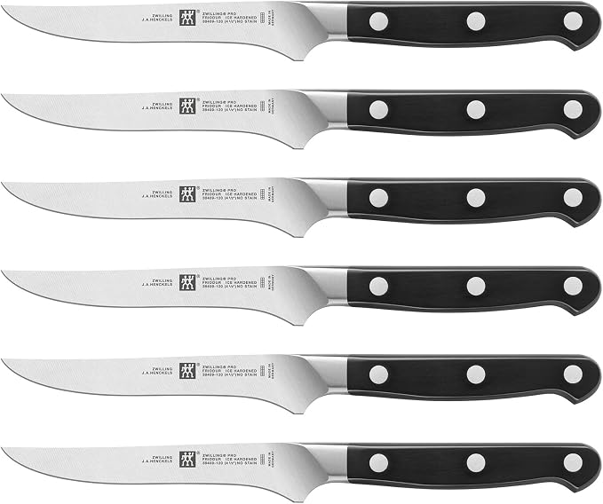 ZWILLING Pro 16-pc Knife Block Set - Rustic White