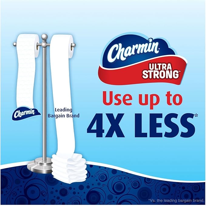 Charmin Ultra Strong Toilet Paper - Mega Roll - 9 Pack