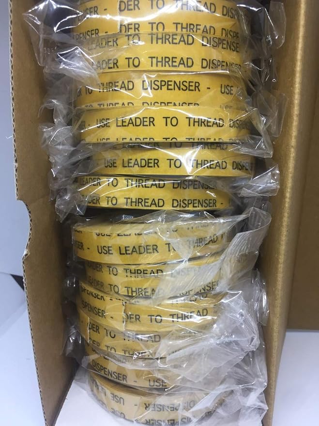 ATG Transfer Gun Double Side Refill Tapes, Reverse Wound Adhesive Transfer Tape Acid Free Gold Paper Liner ATG-7502, 1/2" X 36YD Pack of 6