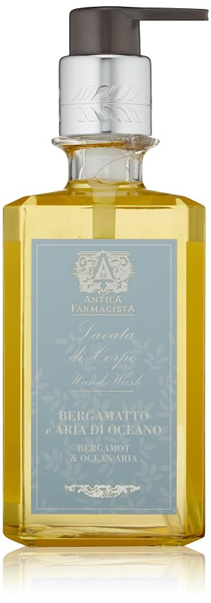 Antica Farmacista Hand & Body Wash - Luxury Nourishing & Hydrating Hand Cleansing Wash - Bath & Body Gift - Bergamot & Ocean Aria, 10 fl oz