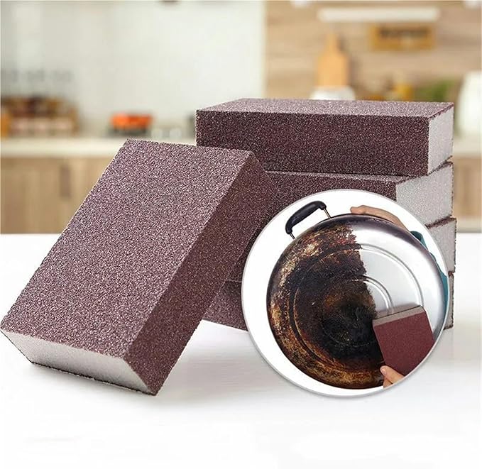 Carborundum Sponge 20pcs Magic Sponge Eraser Kitchen Bathroom Cleaning Rust Remover Sponges Kitchen Tool