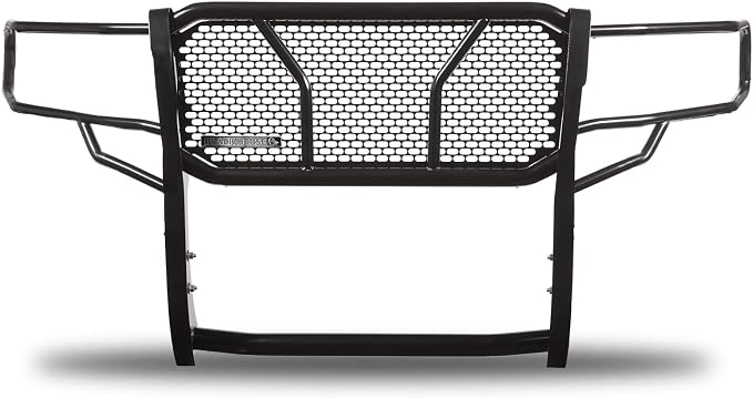 Black Horse RUGGED Heavy Duty Grille Brush Bumper Guard Modular Black Compatible with 2007-2020 Toyota Tundra|2008-2022 Toyota Sequoia-RU-TOTU07-B