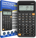 Construction Calculator Industrial & Scientific ROATEE Engineering Calculator for Contractor, Concrete Pocket Feet-inch-Fraction Calculators Carpenter, Estimator, Builder, Framer, Remodeler, Renovator