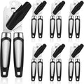 Gisafai 6 Pcs Manual Can Opener Bulk with Sharp Blade Smooth Edge Multifunctional Kitchen Gadget Handheld Openers Large Handheld Knob Can and Bottle Animals for Dorm Kitchen Essentials Gifts