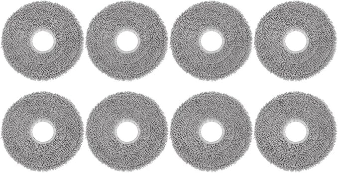 Mop Cloths Dust Bag Replacement，Compatible For Xiaomi，5 Pro/OV21CN/X10 Plus/X20 Plus/M30S/M30 Pro Mop Rags Bags Robot Vacuum Cleaner Parts(SET3)