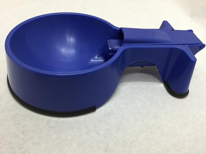The Easy-Clean Auto-Fill Water Bowl For Dog with (5-Foot) Long Stainless Steel Hose, 32 ounces,Blue