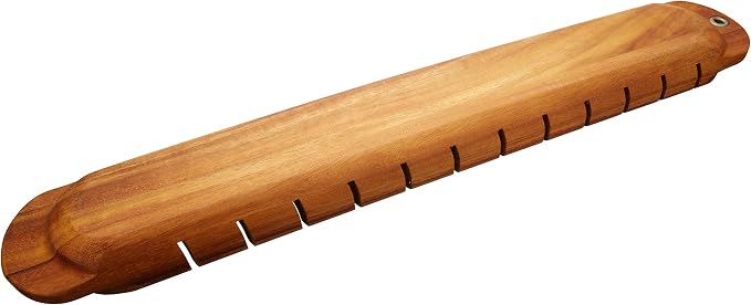 Ironwood Gourmet Avignon French Bread Miter, Acacia Wood, 1.75 x 4.75 x 29.25 inches