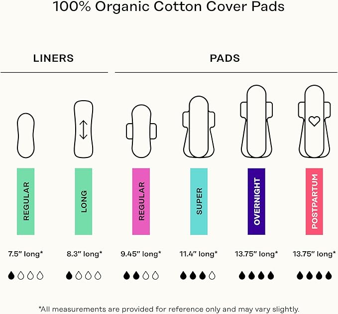 The Honey Pot Company - 64ct - Herbal Pads for Women - Super w/Wings - Infused w/Essential Oils for Cooling Effect, Organic Cotton Cover, & Ultra-Absorbent Pulp Core - Feminine Care