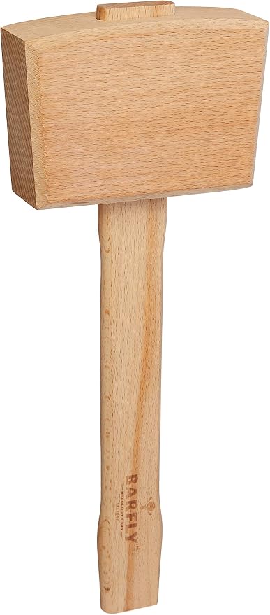 Barfly Wood Ice Mallet and Lewis Ice Bag