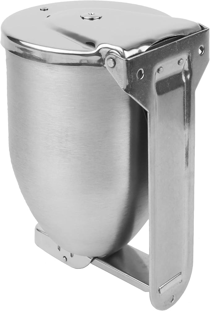 Vollum Powder-Soap Dispenser - 32 Ounce Stainless Steel Bathroom Soap Dispenser with Large Filler Cap - Strong Wall Mounted Pump Kitchen Soap Dispenser - Farmhouse Kitchen Decor Dish Soap Dispensers