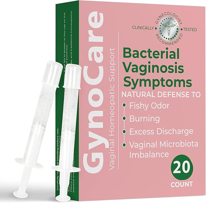 Bacterial Vaginosis Treatment | BV Treatment For Women | Natural Homeopathic Vaginal Ointment for Odor, Itching, BV, and Vaginal Microbiota Imbalance | 20 Pre Filled Applicators