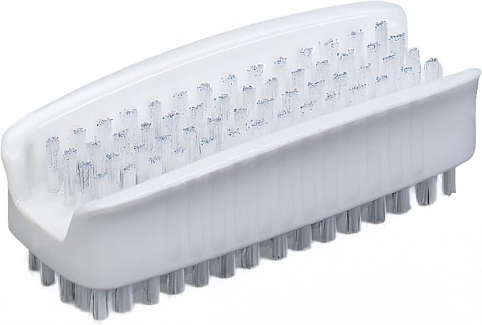 SPARTA 3623900 Plastic Hand Brush, Nail Brush With Polypropylene Bristles For Kitchens, Homes, Restaurants, 3.5 Inches, White, (Pack of 24)