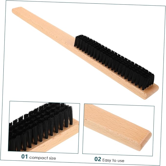 Ipetboom 2pcs Sheet Clothes Brush Fabric Brush for Cleaning Gentle Bristle Household Cleaning Aid