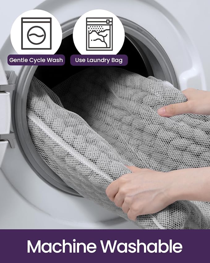 DEXI Bathroom Rugs 43x24, Non Slip Washable Bath Mat, Luxury Chenille Super Absorbent Ultra Thick Bathmats for Shower Floor, Plush Fluffy Shaggy Carpet for Tub, Light Grey