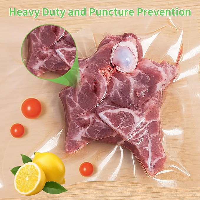 MakMeFre 200ct Plus Gallon 12"x16" Vacuum Sealer Bags BPA Free Sous Vide