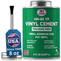 HH-66 Toluene Free Vinyl Cement 8 oz - Vinyl Adhesive, Cement Glue, Industrial Contact Cement for PVC & Vinyl Repair - Waterproof Flexible Vinyl Glue for Tarps, Pools, Inflatables – RH Adhesives