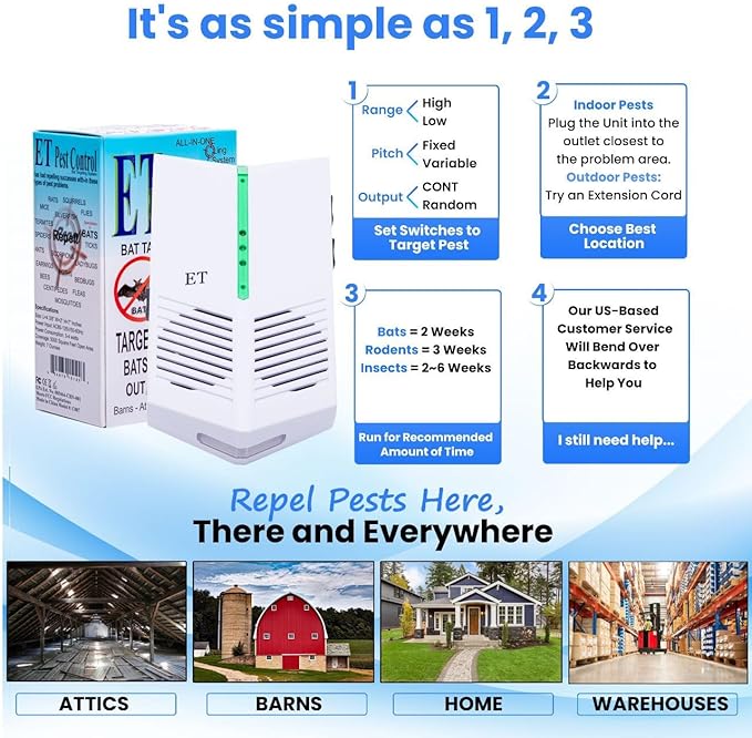 ET Pest Control (Bat targeting system)