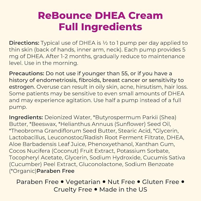Parlor Games Happy Hormone Bundle: Silky Peach Estriol, Vibrant Third Progesterone & ReBounce DHEA Creams