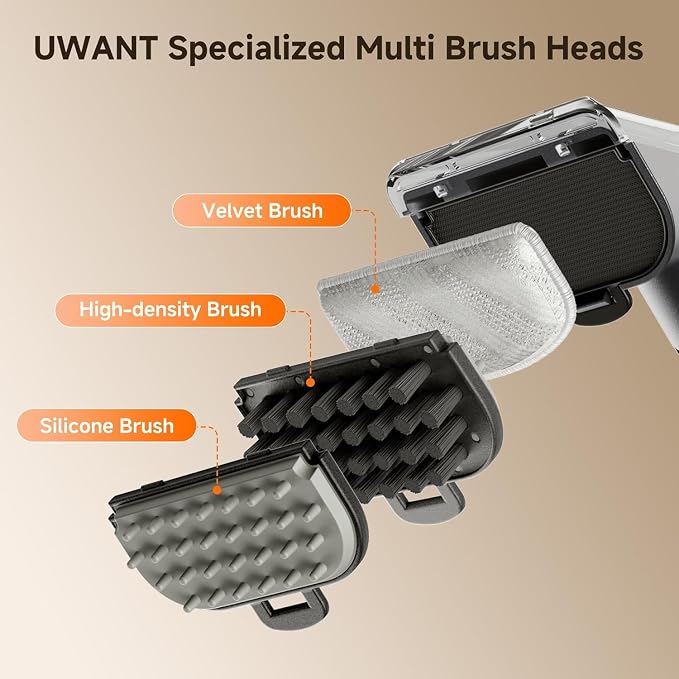 Uwant Carpet Cleaner Machine 18Kpa Portable Carpet Cleaner for Cars Couch, 2in1 Water Tank Upholstery Cleaner, Spot Cleaner with Cleaning Tools, 2.4 Liter Set of 1