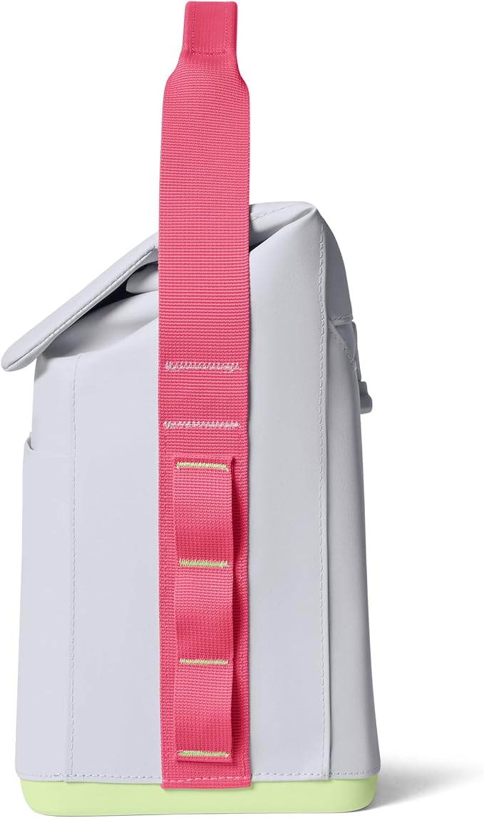 YETI Daytrip 6L Insulated Soft Cooler Lunch Bag, Mist/Pink/Grasshopper