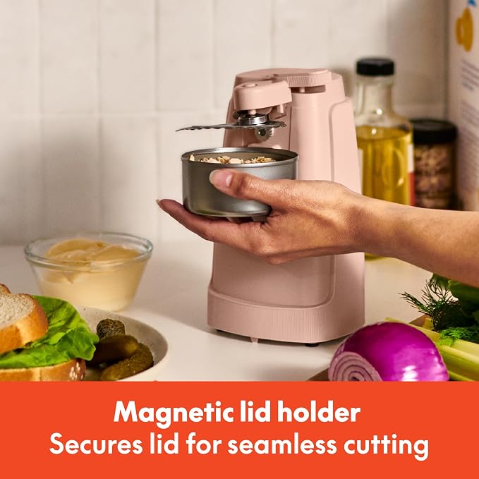 Electric Can Opener, Automatic One-Touch, Blossom