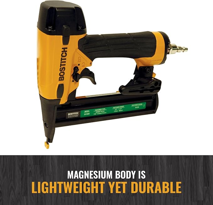 BOSTITCH 18 Gauge Narrow Crown Stapler Kit (SX1838K)