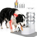 RIZZARI 9L Elevated Dog Water Dispenser: Large Capacity Wide Mouth | Filtered Hydration Design/Senior & Large Dogs / Dishwasher Safe Stainless Steel Bowl /Anti Splash Base/ Multi Pet Homes